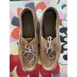 Sperry Top-Sider Intrepid Tan Men’s size US 11D Leather Boat Shoes